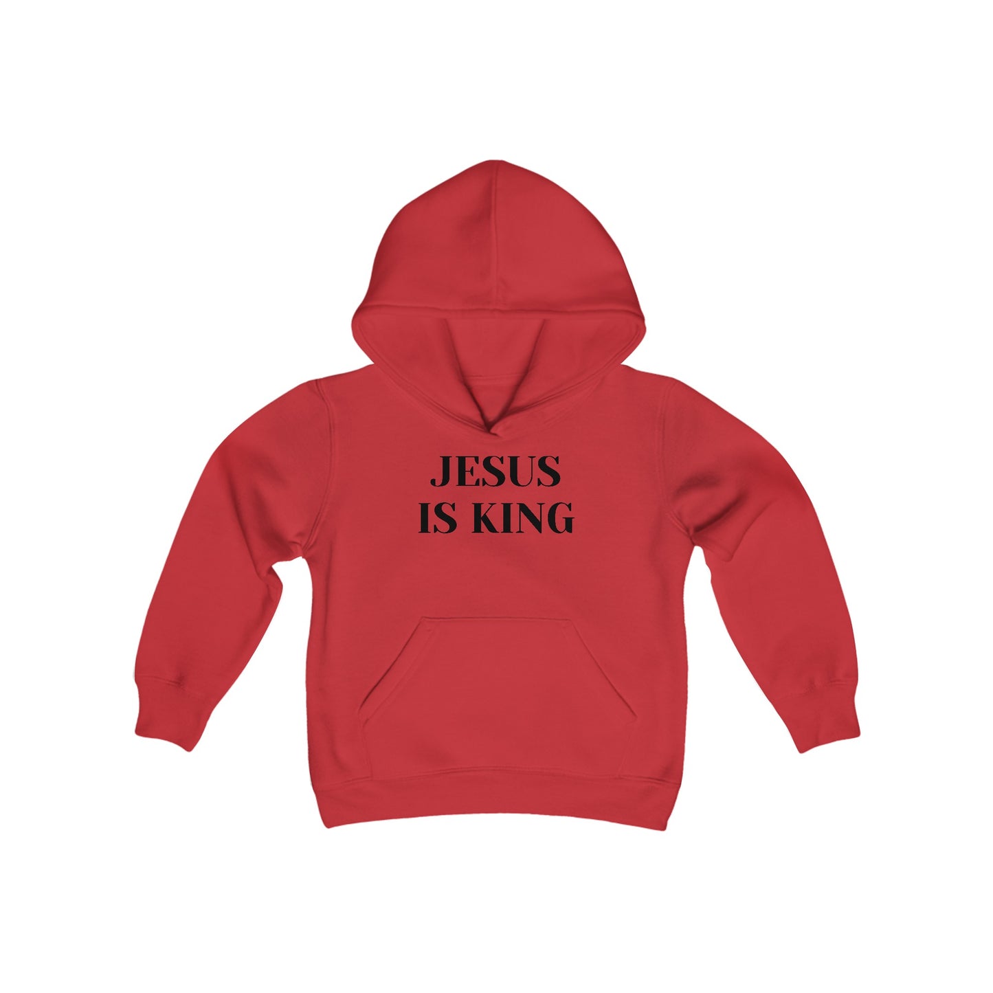 Youth "Jesus is king" - Heavy Blend Hooded Sweatshirt