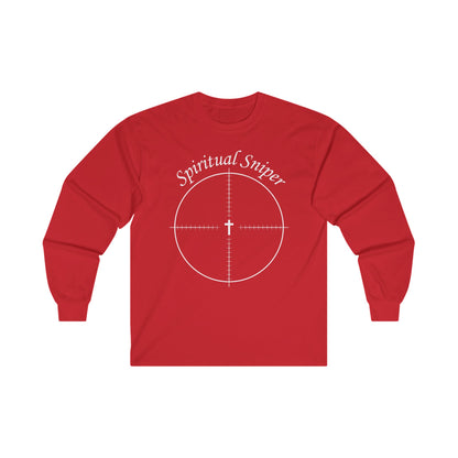 Women's Spiritual Sniper - Cotton Long Sleeve Tee