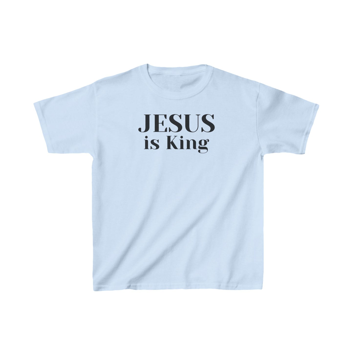 Jesus is King Kids Tee