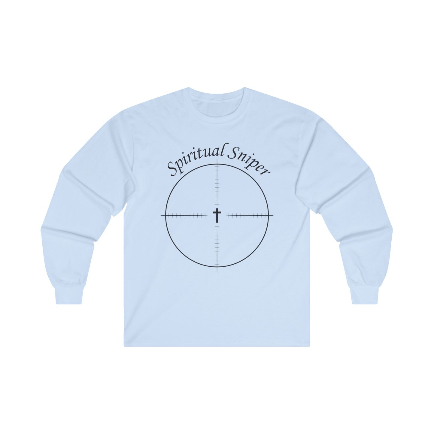 Women's Spiritual Sniper - Cotton Long Sleeve Tee