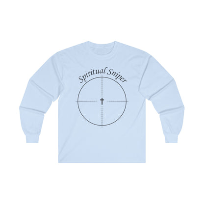 Women's Spiritual Sniper - Cotton Long Sleeve Tee