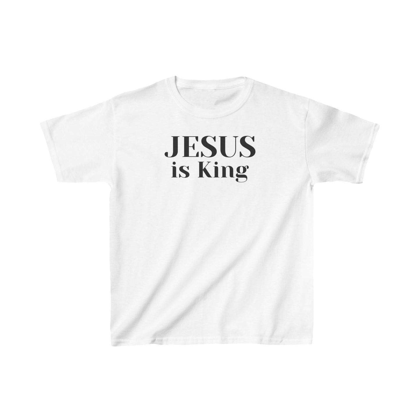 Jesus is King Kids Tee