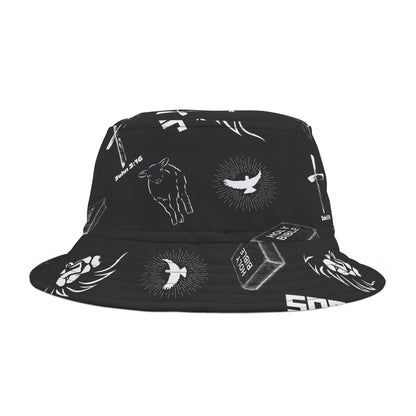 Black Trinity Bucket Hat