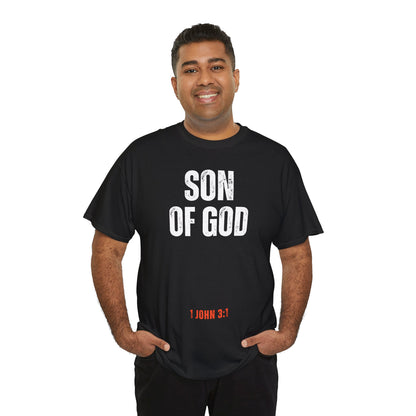 Son of God - Unisex Heavy Cotton Tee - Comfortable Christian T-Shirt