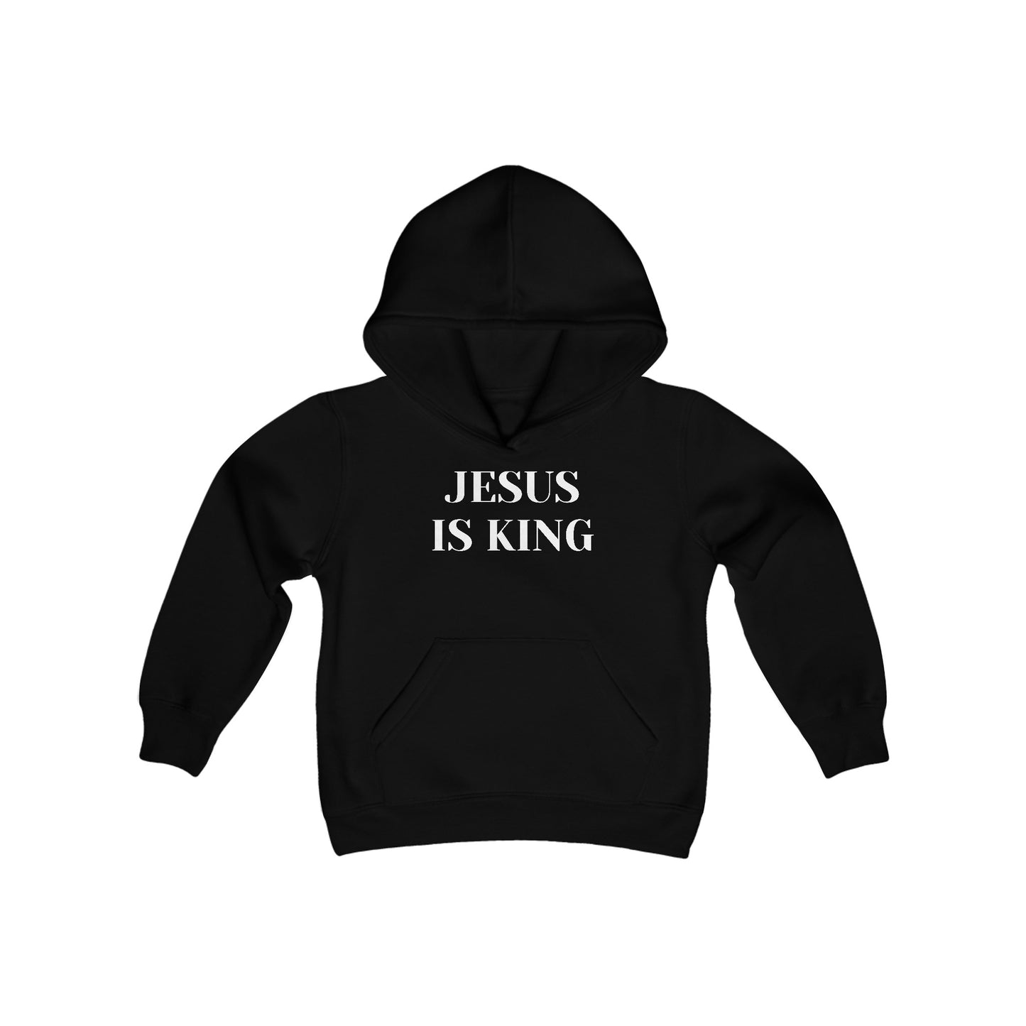 Youth "Jesus is king" - Heavy Blend Hooded Sweatshirt