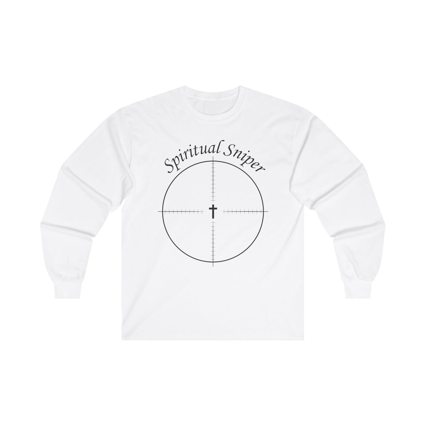 Women's Spiritual Sniper - Cotton Long Sleeve Tee