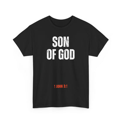 Son of God - Unisex Heavy Cotton Tee - Comfortable Christian T-Shirt