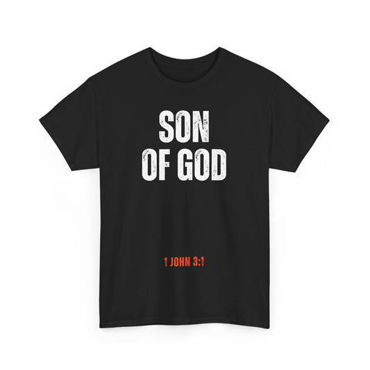 Son of God - Unisex Heavy Cotton Tee - Comfortable Christian T-Shirt