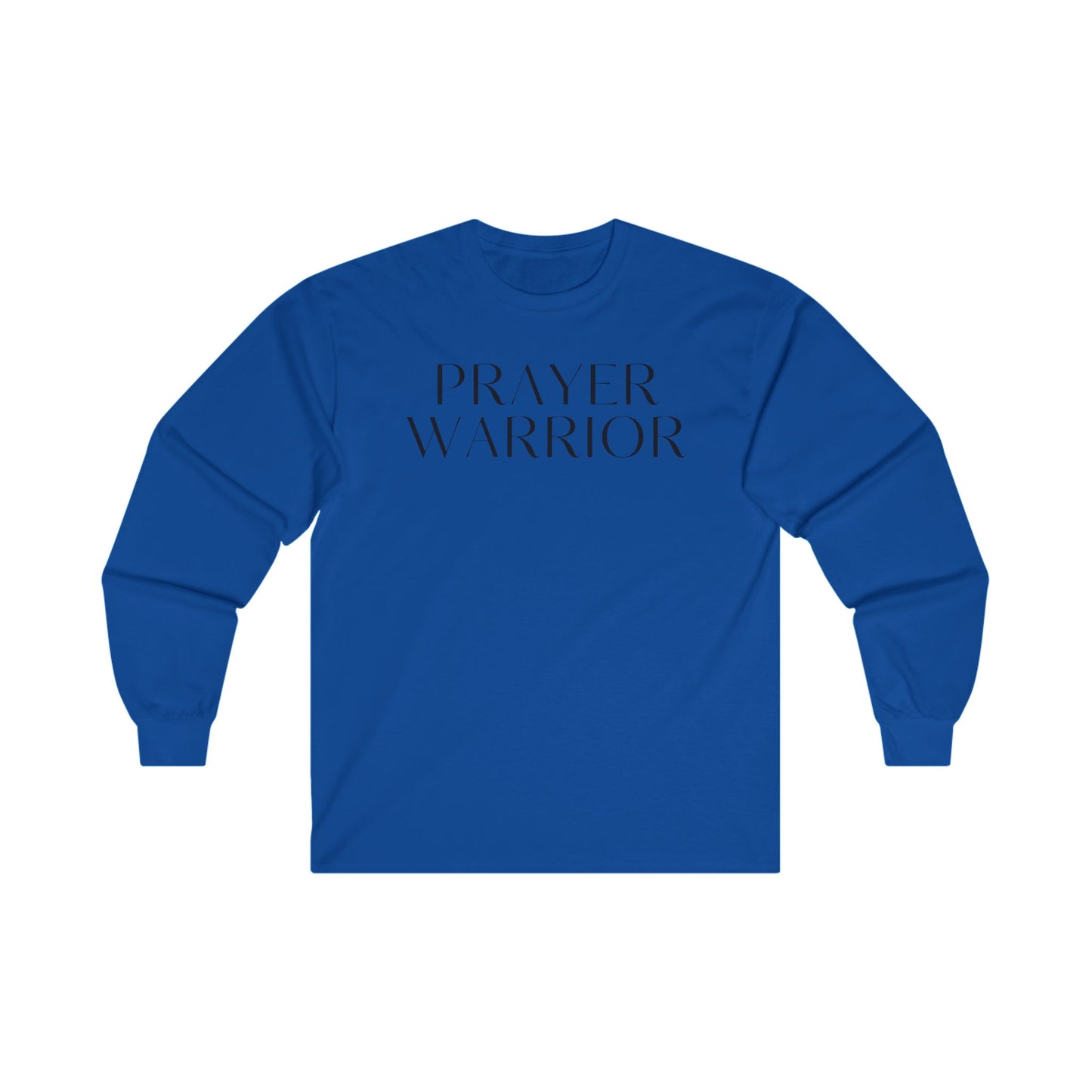 Prayer Warrior - Unisex Cotton Long Sleeve Tee