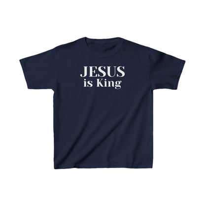 Jesus is King Kids Tee