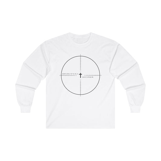 Men's Spiritual Sniper - Unisex Cotton Long Sleeve Tee