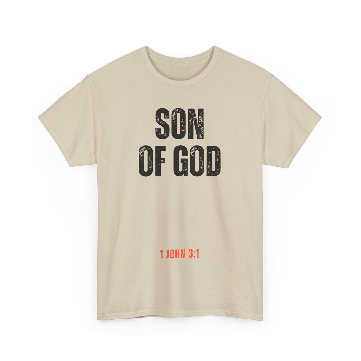 Son of God - Unisex Heavy Cotton Tee - Comfortable Christian T-Shirt