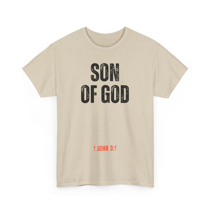 Son of God - Unisex Heavy Cotton Tee - Comfortable Christian T-Shirt