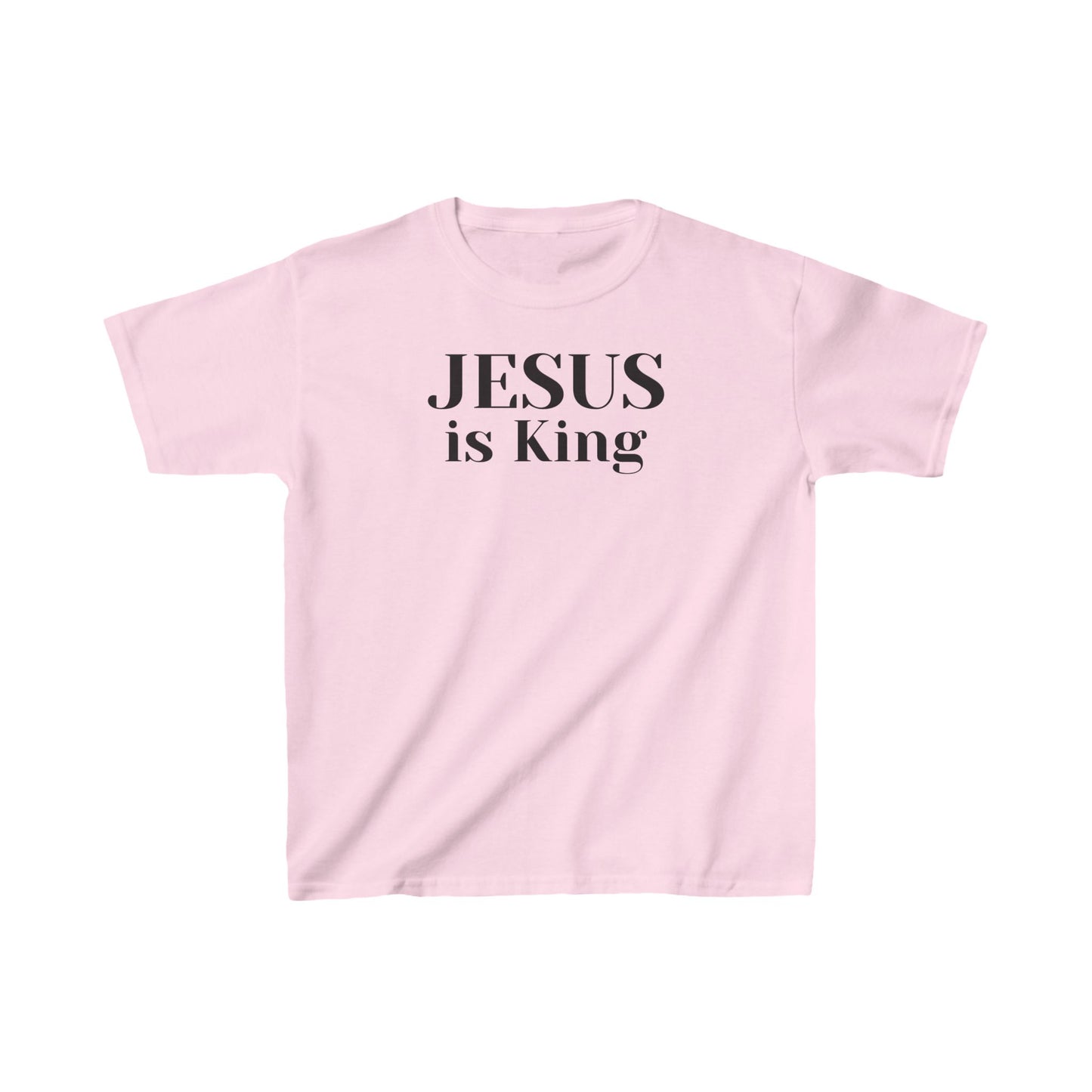 Jesus is King Kids Tee