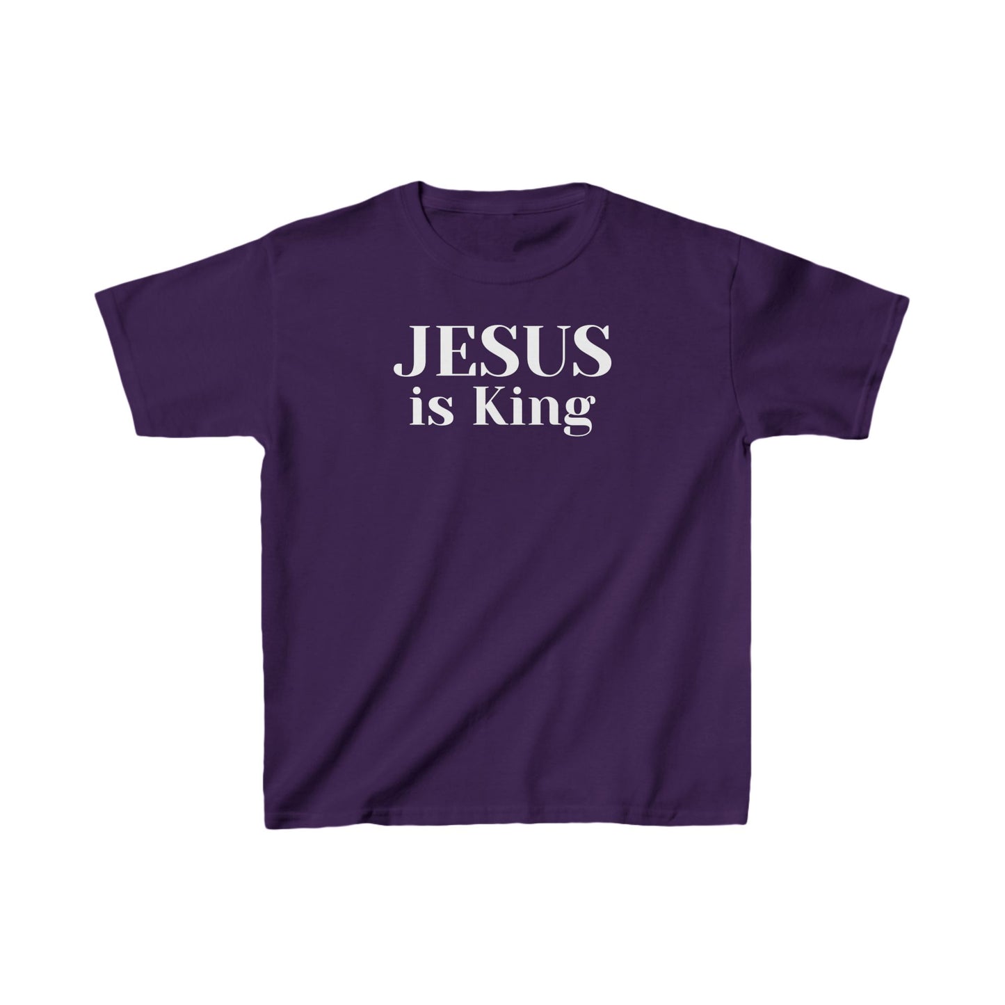 Jesus is King Kids Tee