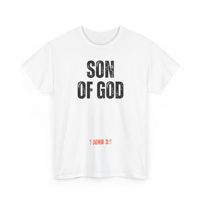 Son of God - Unisex Heavy Cotton Tee - Comfortable Christian T-Shirt