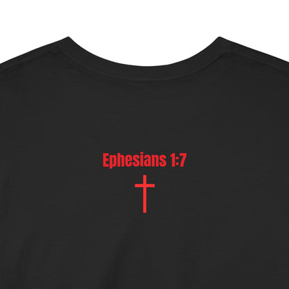 Ephesians 1:7 - Unisex Cotton Tee