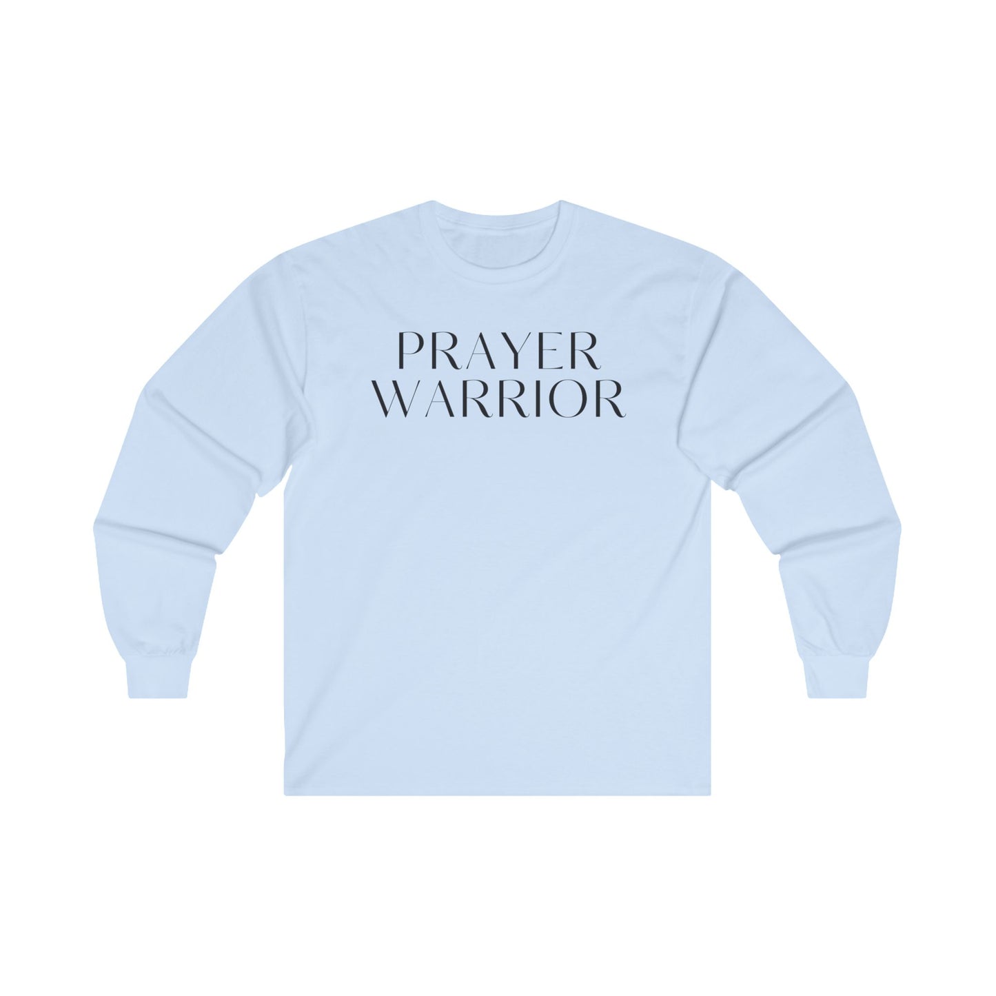 Prayer Warrior - Unisex Cotton Long Sleeve Tee