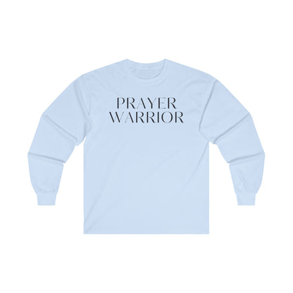 Prayer Warrior - Unisex Cotton Long Sleeve Tee