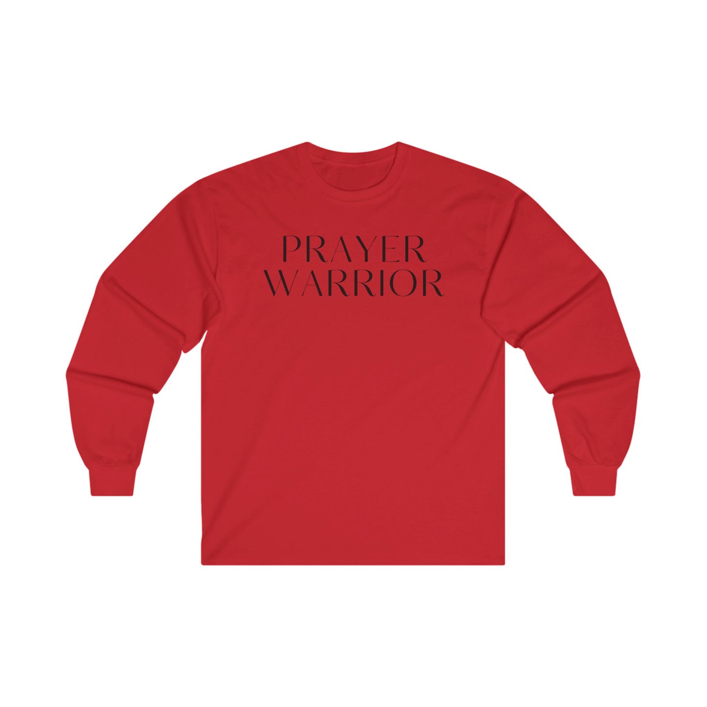 Prayer Warrior - Unisex Cotton Long Sleeve Tee