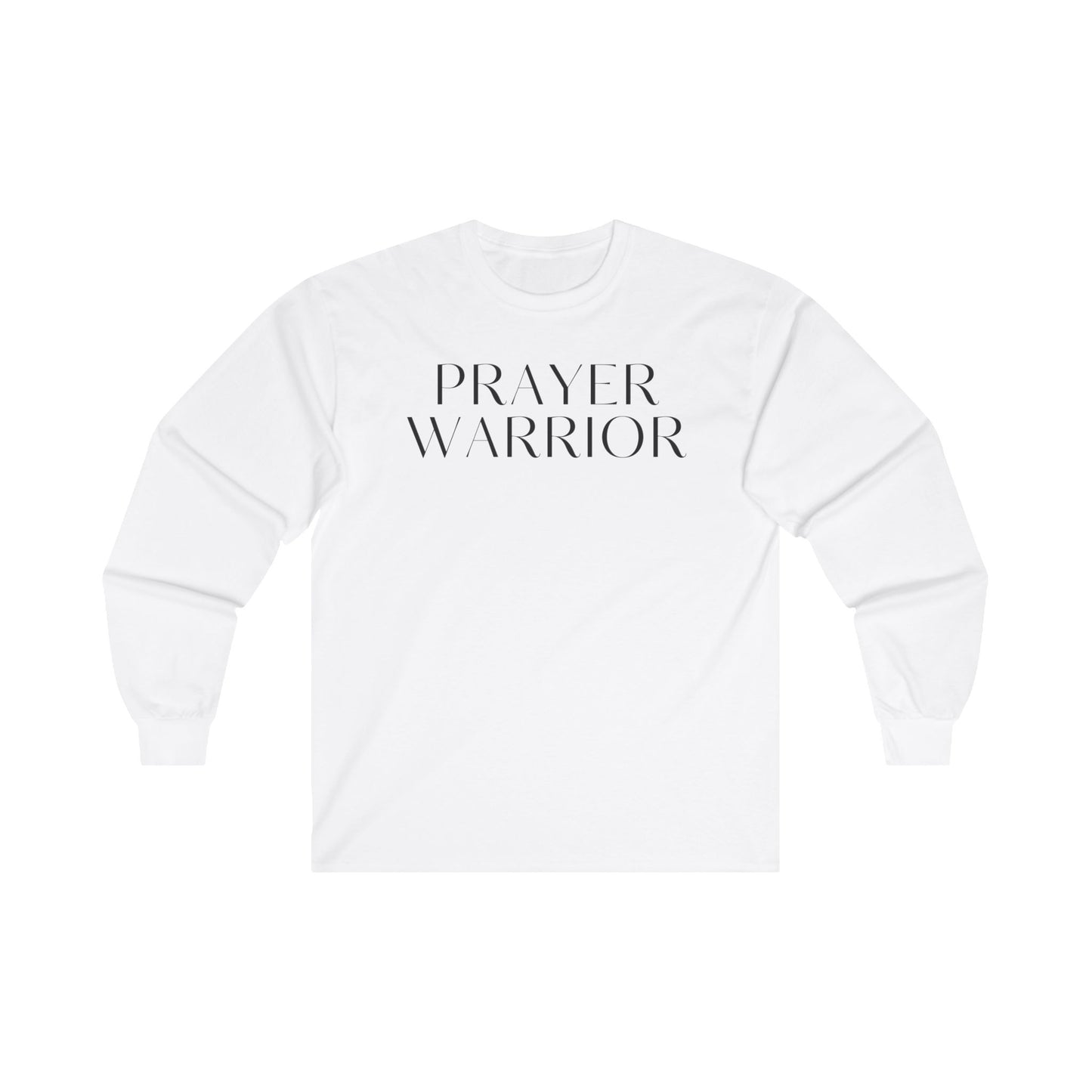 Prayer Warrior - Unisex Cotton Long Sleeve Tee