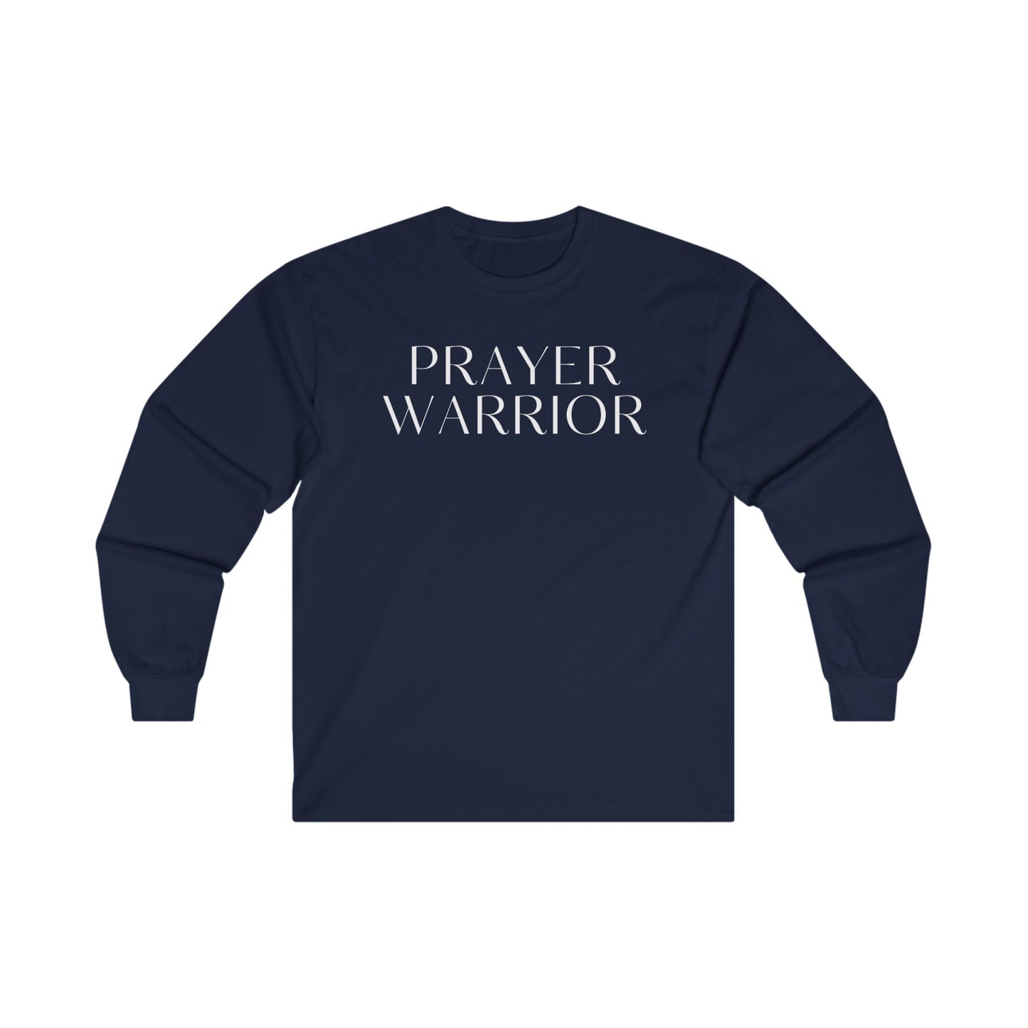 Prayer Warrior - Unisex Cotton Long Sleeve Tee