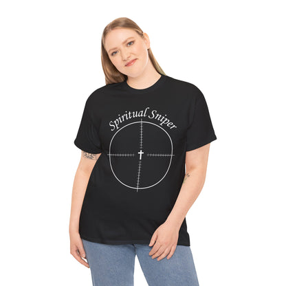 Women's Double Sided Spiritual Sniper Tee