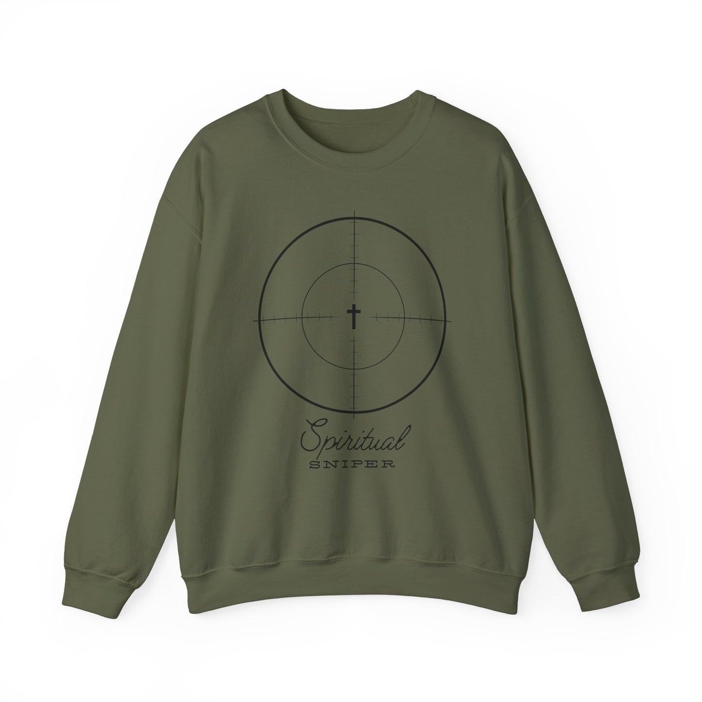 Spiritual Sniper - Unisex Heavy Blend™ Crewneck Sweatshirt