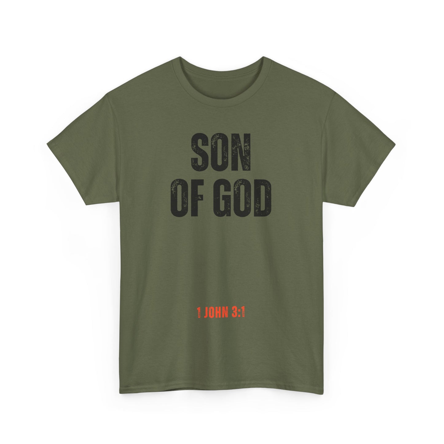 Son of God - Unisex Heavy Cotton Tee - Comfortable Christian T-Shirt