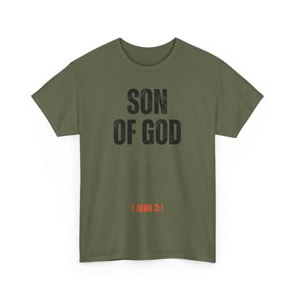 Son of God - Unisex Heavy Cotton Tee - Comfortable Christian T-Shirt