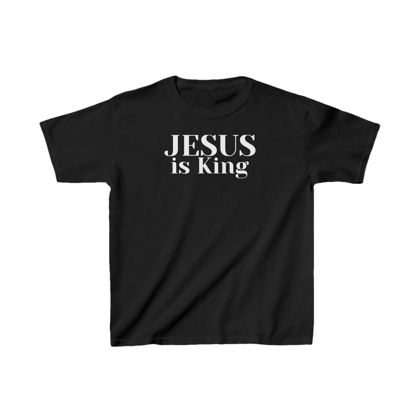 Jesus is King Kids Tee