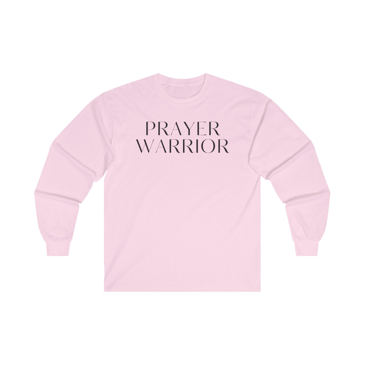 Prayer Warrior - Unisex Cotton Long Sleeve Tee