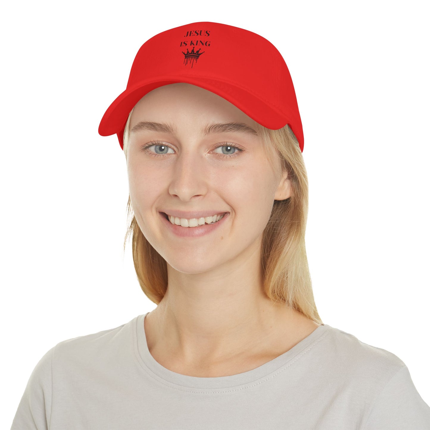 Jesus Is King Baseball Cap